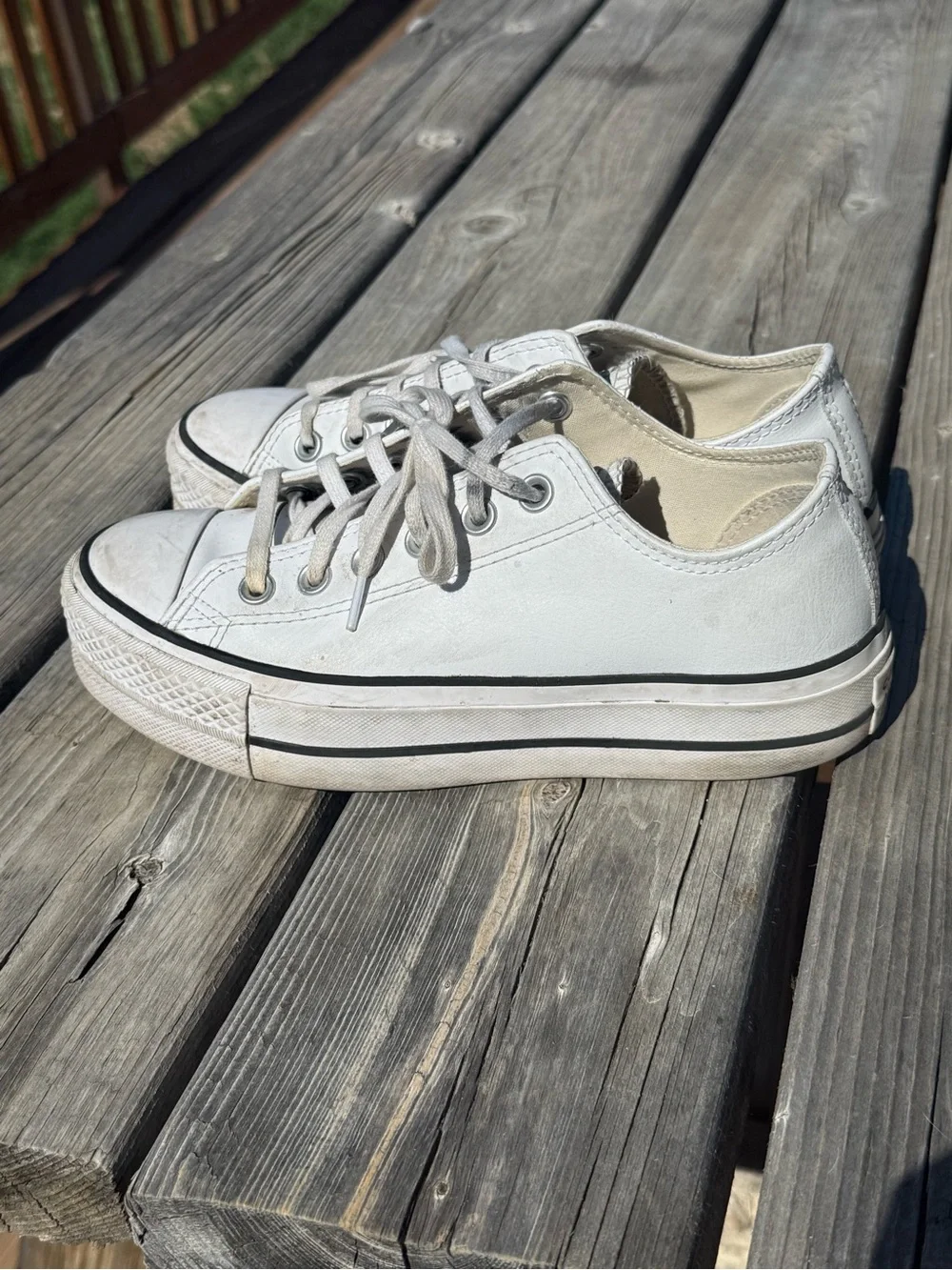 Converse Women's Low-Top Canvas Sneakers in White